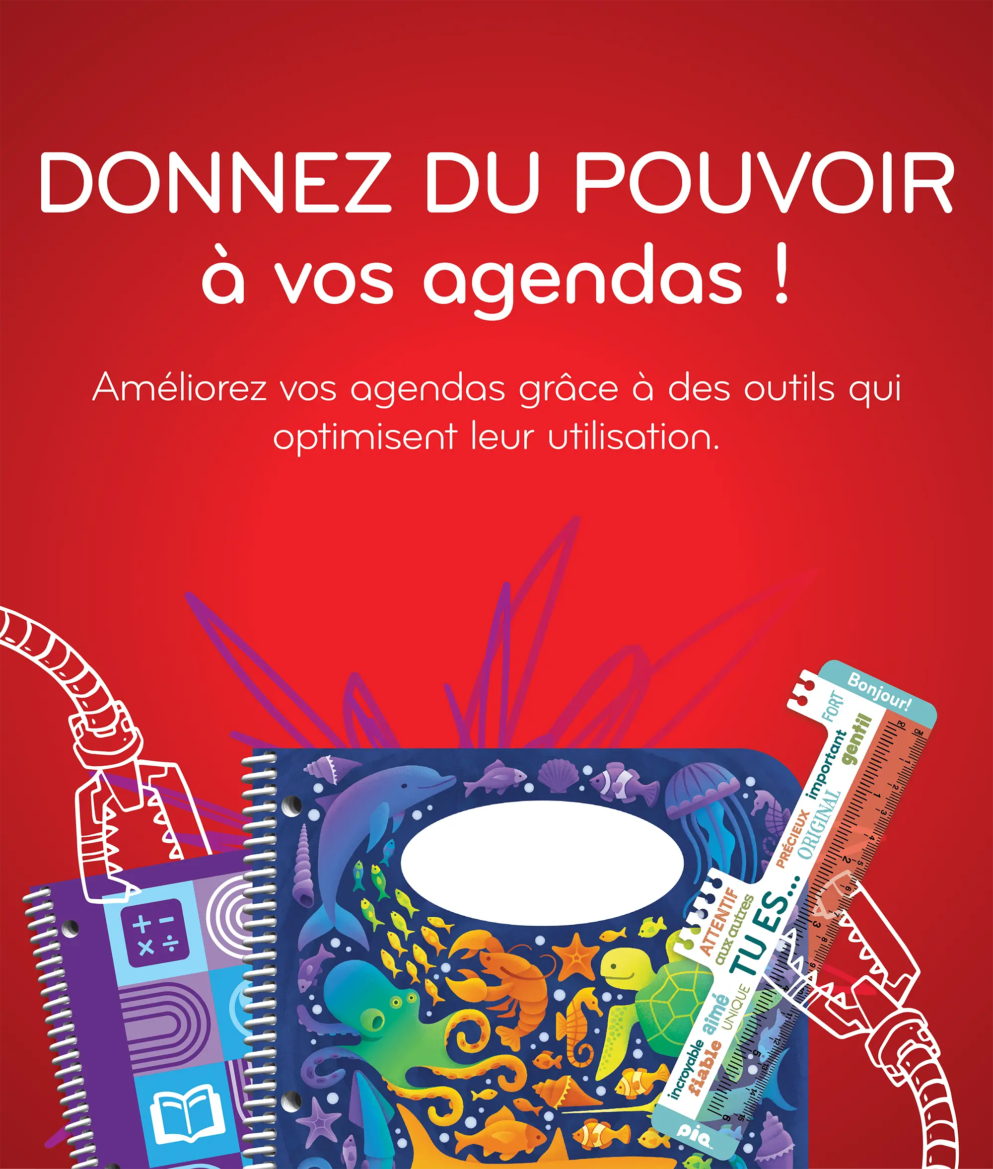 Améliorez vos agendas grâce à des outils qui optimisent leur utilisation.