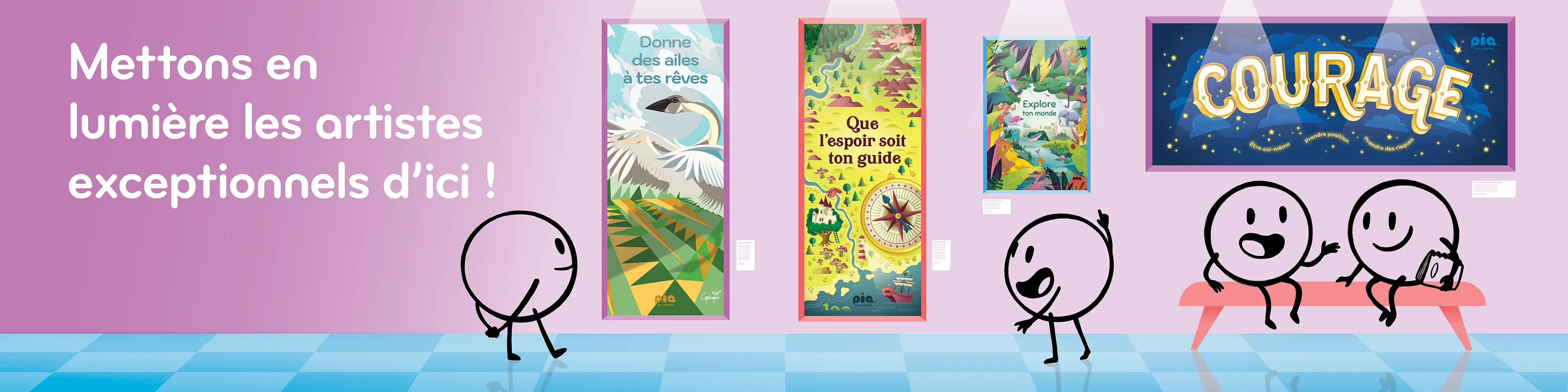 Mettons en lumière les artistes exceptionnels d'ici !